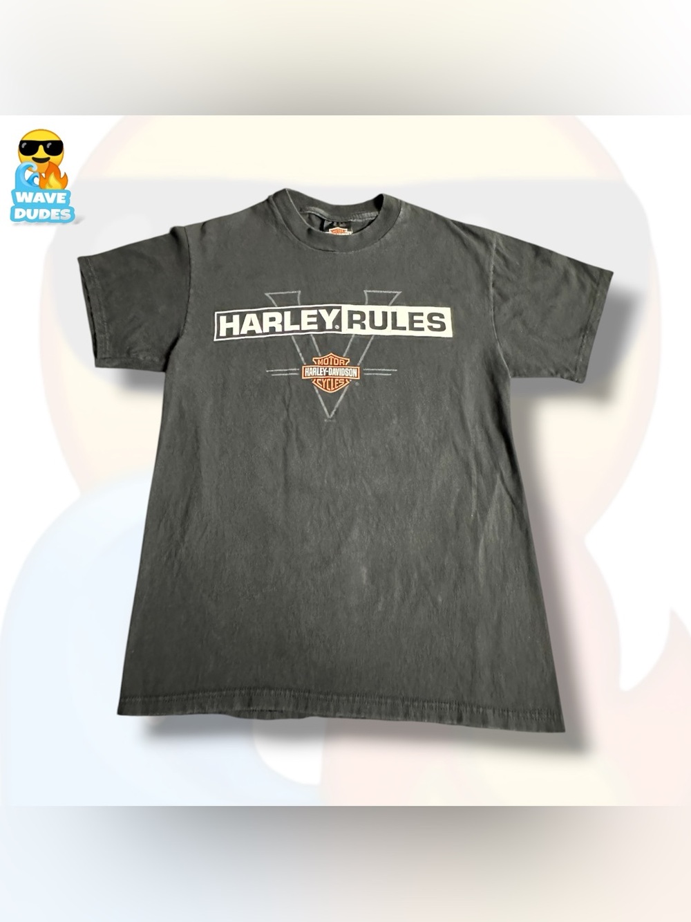 Mens Harley-Davidson 1998 Harley Rules Lancaster, OH T-Shirt